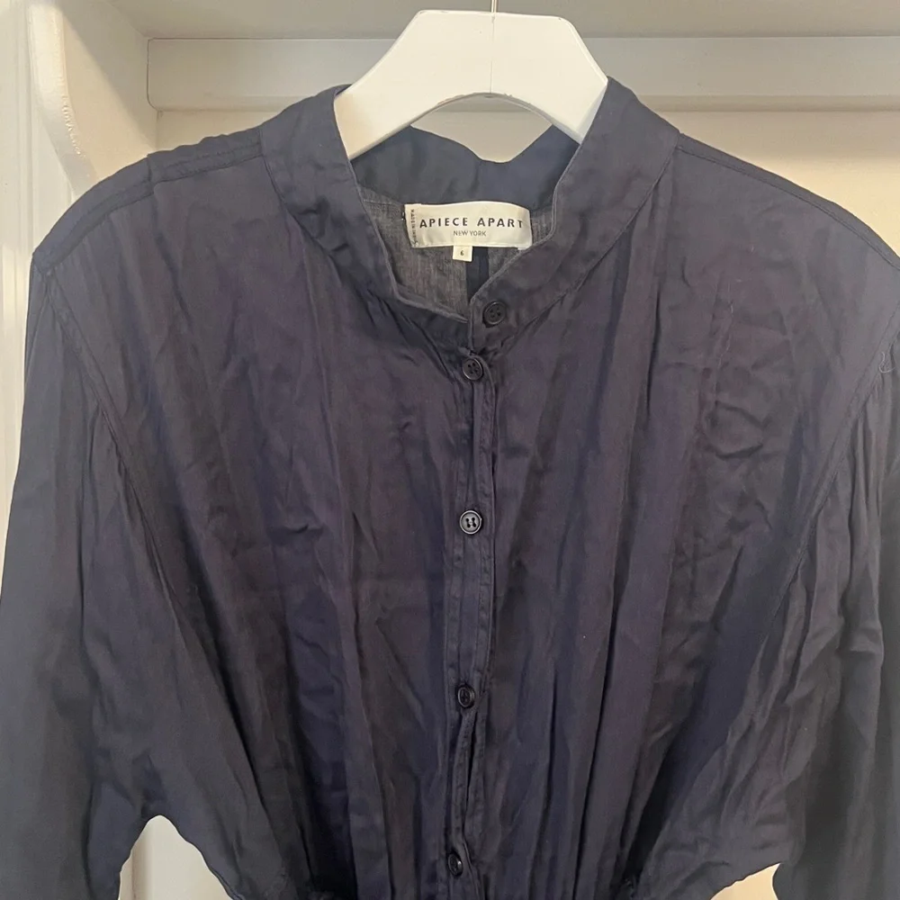FINAL PRICE Apiece Apart Midnight Blue Dress